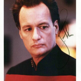 John de Lancie as Q in Star Trek: The Next Generation - signed 10"x8" photo