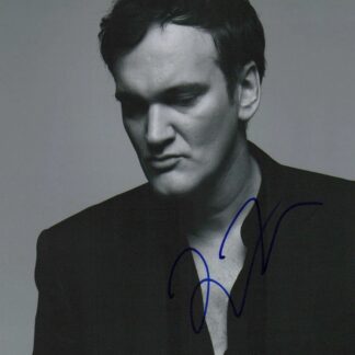 Quentin Tarantino, director of Pulp Fiction and Django Unchained - signed 10"x8" photo