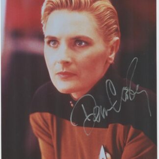 Denise Crosby as Tasha Yar in Star Trek: The Next Generation - signed 10"x8" photo with COA