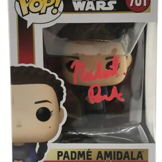Natalie Portman as Padmé in Star Wars - signed Funko Pop #701 with COA