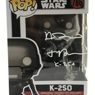 Alan Tudyk as K-2SO in Star Wars: Rogue One - signed Funko Pop #786 with WWOC COA