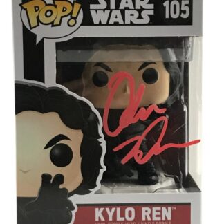 Adam Driver Signed Kylo Ren Star Wars Funko Pop #105 – Hollywood COA